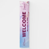 Banderoles Fleur de cerisier rose (Vertical)