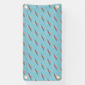 Banderoles Fleur de cerisier, Sakura, motif floral rose (Verticale)