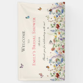 Banderoles Fleur sauvage (Vertical)