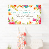 Banderoles Fleurs de pays Mariage ou parti (En situation)