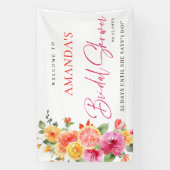 Banderoles Fleurs Lumineuses de Fête Floral Citron Mariage (Verticale)