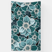 Banderoles Fleurs Mandala (Vertical)