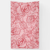 Banderoles Fleurs Motif 14 (Vertical)