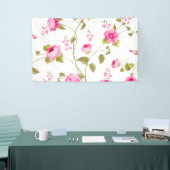 Banderoles Fleurs Motif 19 (Salon professionnel)