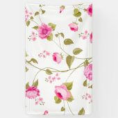 Banderoles Fleurs Motif 19 (Vertical)