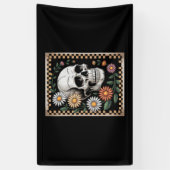 Banderoles Floral Ghost Fall Boho Halloween 2 (Vertical)