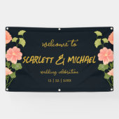 Banderoles Flore foncé (Horizontal)