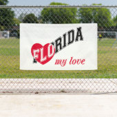 Banderoles Floride mon amour (En situation)