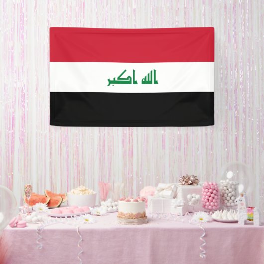 Banderoles Flot d'Iraq (Fête)