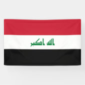 Banderoles Flot d'Iraq (Horizontal)