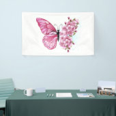 Banderoles Flower Butterfly (Salon professionnel)
