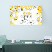 Banderoles Fond de 1er 2ème anniversaire avec de mignonnes ab (Salon professionnel)