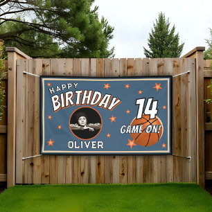 Banderoles Fond de photographie d'anniversaire de sports de b