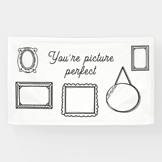 Banderoles Fond de photomaton de style BD 2D (Horizontal)