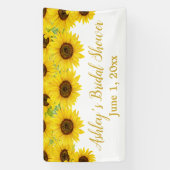 Banderoles Fond de tournage de mariage de tournesols Prop Flo (Verticale)