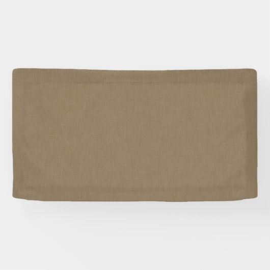 Banderoles Fond marron texturé calme et simple (Horizontal)