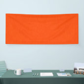 Banderoles Fond orange texturé calme et simple (Salon professionnel)