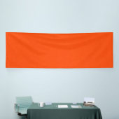 Banderoles Fond orange texturé calme et simple (Salon professionnel)