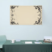 Banderoles Fond photo de la frontière de Damas (Salon professionnel)