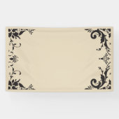 Banderoles Fond photo de la frontière de Damas (Horizontal)