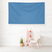 Banderoles Fond texturé bleu simple et calme (Insitu)