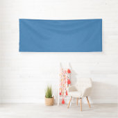 Banderoles Fond texturé bleu simple et calme (Insitu)