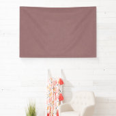 Banderoles Fond texturé rose calme & simple (Insitu)