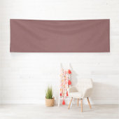 Banderoles Fond texturé rose calme & simple (Insitu)