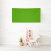 Banderoles Fond texturé vert citron calme et simple (Insitu)