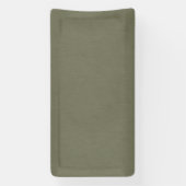 Banderoles Fond texturé vert olive calme et simple (Verticale)