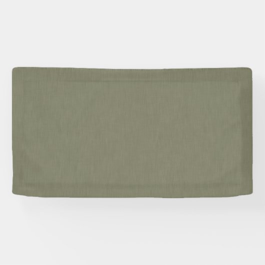 Banderoles Fond texturé vert olive calme et simple (Horizontal)