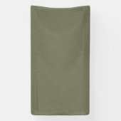 Banderoles Fond texturé vert olive calme et simple (Verticale)