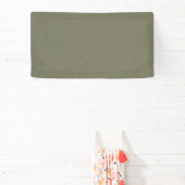 Banderoles Fond texturé vert olive calme et simple (Insitu)