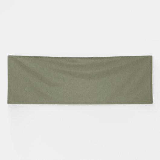 Banderoles Fond texturé vert olive calme et simple (Horizontal)