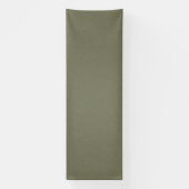 Banderoles Fond texturé vert olive calme et simple (Verticale)