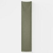 Banderoles Fond texturé vert olive calme et simple (Vertical)