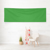 Banderoles Fond vert texturé visuel calme et simple (Insitu)