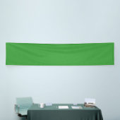 Banderoles Fond vert texturé visuel calme et simple (Salon professionnel)
