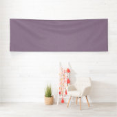 Banderoles Fond violet texturé calme et simple (Insitu)