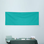Banderoles Fond visuel sarcelle calme et simple texturé (Salon professionnel)