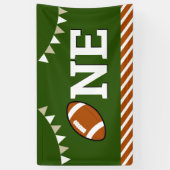 Banderoles Football 1er anniversaire (Vertical)