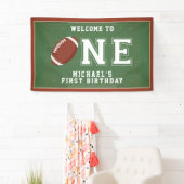 Banderoles Football premier anniversaire (En situation)