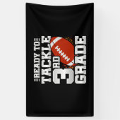 Banderoles Football Premier Jour 3e Année Rentrée des Classes (Vertical)