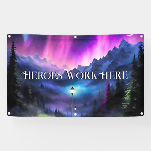 Banderoles Forêt enchantée (Horizontal)