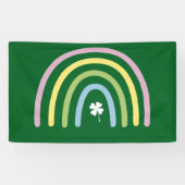 Banderoles Four Leaf Clover Rainbow St Patrick's Day (Horizontal)