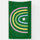 Banderoles Four Leaf Clover Rainbow St Patrick's Day (Vertical)