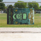 Banderoles Frankenstein Halloween (En situation)