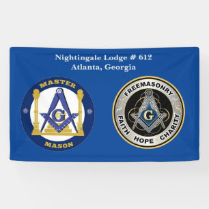 Banderoles Freemason
