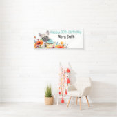 Banderoles French Bulldog 30e fête d'anniversaire (En situation)