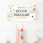 Banderoles Friendly Ghosts Spooktacular Kids Birthday (En situation)